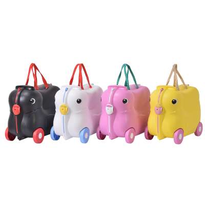 BUBULE Fashion 19" Animal Kids Luggage School PP Ride On Kids Travel Bag