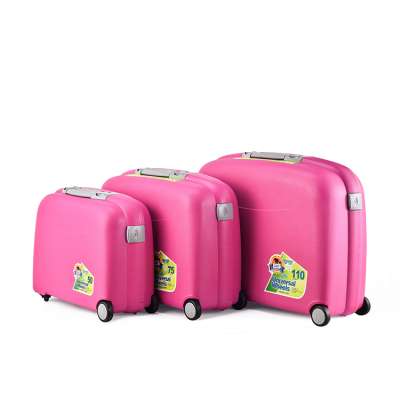 BUBULE China Suppliers PP Sky Travel Suitcases 3 PCS Luggage