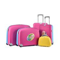 BUBULE Wholesale Beautiful Carry-on PP 5 PCS Luggage Set