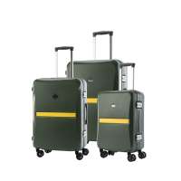 BUBULE Large-capacity Waterproof And Scratch-resistant  20" 24" 28" PP 3 Piece Travel Luggage Suitcase